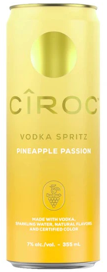 Ciroc Ciroc Vodka Spritz Pineapple Passion (4 Pack) 355 ML