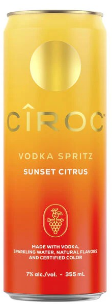Ciroc Summer Citrus Vodka Spritz 4x355ml