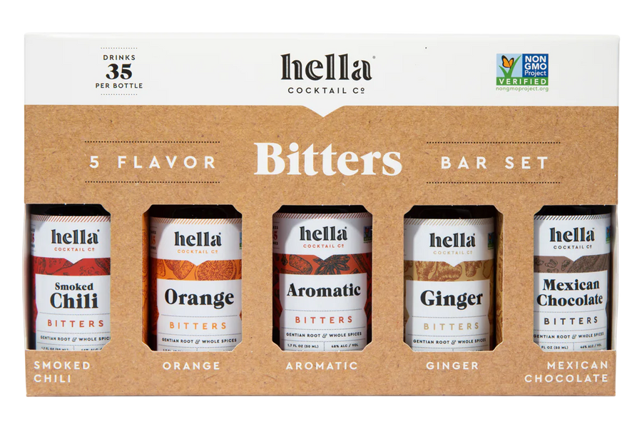 Hella Cocktail Bitters Miniatures Set 5x50ml