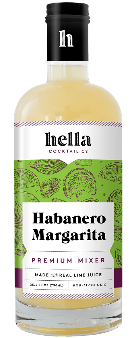 Hella Cocktail Habanero Margarita (spicy) Mixer 750 ml