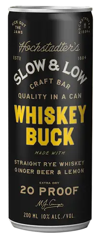 Hochstadter's Slow & Low Whiskey Buck 200ml 4pk