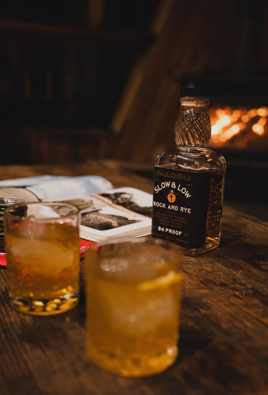 Hochstadters Slow and Low Rock and Rye 84 proof Straight Rye Whiskey 750 ml