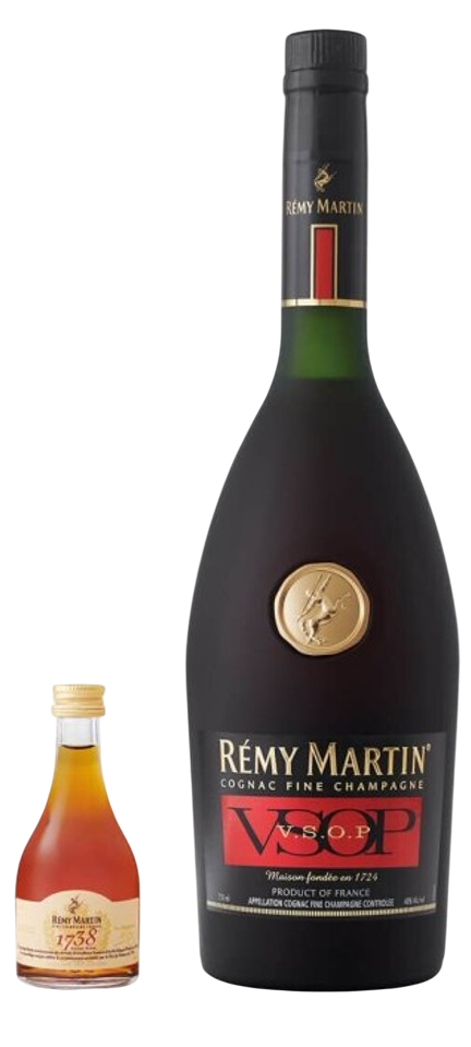 Remy Martin VSOP with 1738 Mini 750 ml