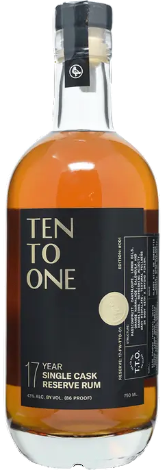 Ten To One Single Cask Reserve 17 year 750 ml