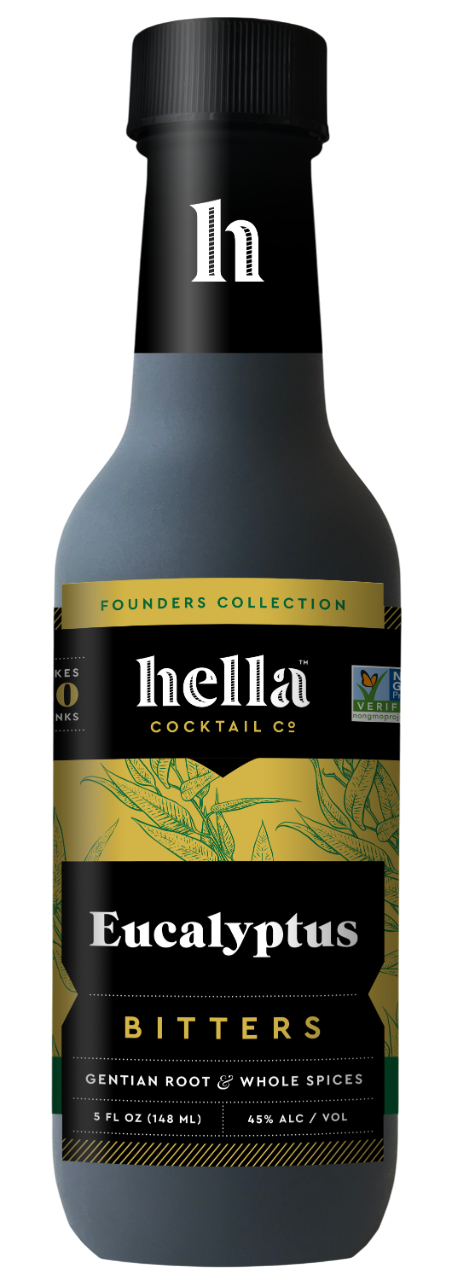 Hella Cocktail Co Hella Bitters Founders Collection Eucalyptus Bitters 5 Fl oz (148 ml)